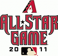 MLB All-Star Game 2011 Wordmark Logo heat sticker