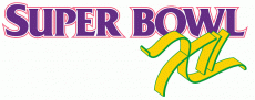 Super Bowl XII Logo heat sticker