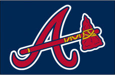 Atlanta Braves 2007-2017 Cap Logo heat sticker