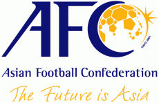 Asian Football Confederation Primary Logo heat sticker