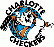 Charlotte Checkers 1993-2002 Primary Logo heat sticker