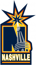 Nashville Predators 1998 99-2003 04 Alternate Logo heat sticker
