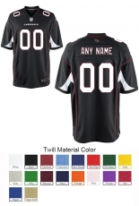 Arizona Cardinals Custom Letter and Number Kits For Alternate Jersey Material Twill