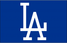 Los Angeles Dodgers 1958-1971 Cap Logo heat sticker