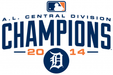 Detroit Tigers 2014 Champion Logo heat sticker