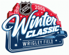 NHL Winter Classic 2008-2009 Logo heat sticker