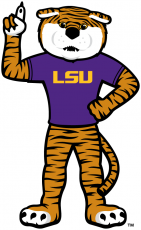 LSU Tigers 2014-Pres Mascot Logo 01 heat sticker