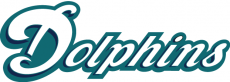 Miami Dolphins 1997-2012 Wordmark Logo 01 heat sticker