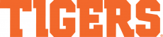 Clemson Tigers 2014-Pres Wordmark Logo 08 heat sticker