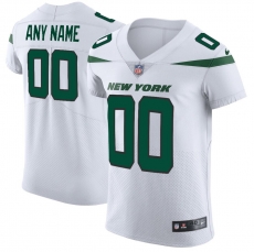 New York Jets Custom Letter and Number Kits For Away Jersey Material Vinyl