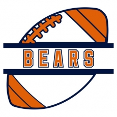 Football Chicago Bears Logo custom vinyl decal