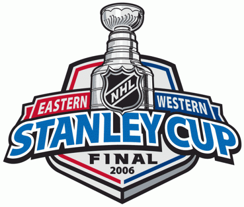 Stanley Cup Playoffs 2005-2006 Finals Logo heat sticker