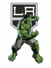 Los Angeles Kings Hulk Logo heat sticker
