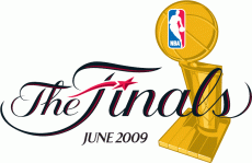 NBA Playoffs 2008-2009 Champion Logo heat sticker