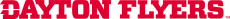 Dayton Flyers 2014-Pres Wordmark Logo 10 heat sticker