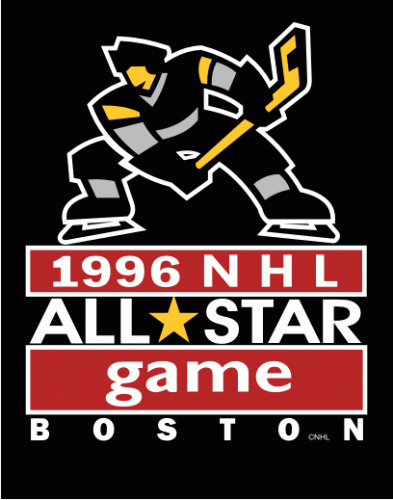 NHL All-Star Game 1995-1996 Alternate Logo custom vinyl decal