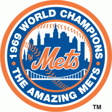 New York Mets 1969 Champion Logo 02 heat sticker