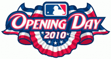 MLB Opening Day 2010 Logo custom vinyl decal