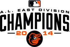 Baltimore Orioles 2014 Champion Logo heat sticker