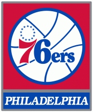 Philadelphia 76ers 2009-2014 Primary Logo heat sticker