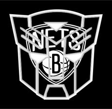 Autobots Brooklyn Nets logo heat sticker
