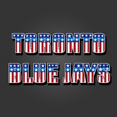 Toronto Blue Jays American Captain Logo heat sticker