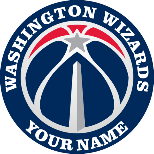 Washington Wizards Customized Logo heat sticker