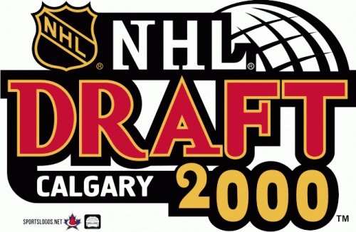 NHL Draft 1999-1900 Logo custom vinyl decal