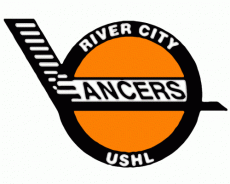Omaha Lancers 2002 03-2003 04 Primary Logo heat sticker