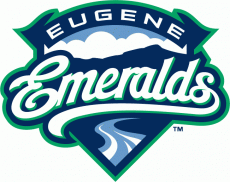 Eugene Emeralds 2010-2012 Primary Logo heat sticker