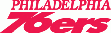 Philadelphia 76ers 1963-1993 Wordmark Logo heat sticker