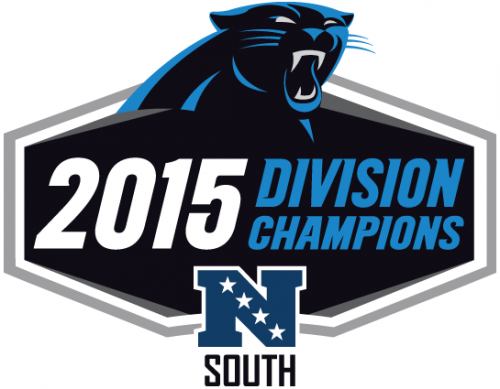 Carolina Panthers 2015 Champion Logo custom vinyl decal