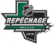 NHL Draft 2017-2018 Alt. Language Logo heat sticker