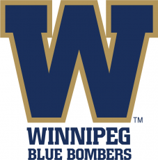 Winnipeg Blue Bombers 2012-Pres Secondary Logo heat sticker