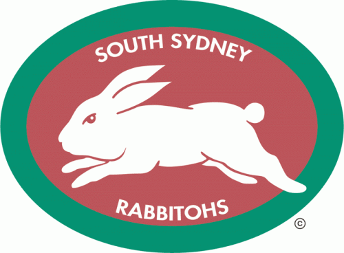 South Sydney Rabbitohs 1998-2010 Primary Logo heat sticker