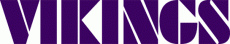 Minnesota Vikings 1982-2003 Wordmark Logo heat sticker
