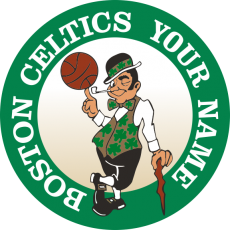 Boston Celtics Customized Logo heat sticker