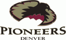 Denver Pioneers 1999-2006 Primary Logo custom vinyl decal