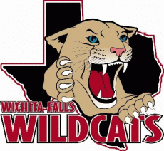 Wichita Falls Wildcats 2009 10-Pres Primary Logo heat sticker