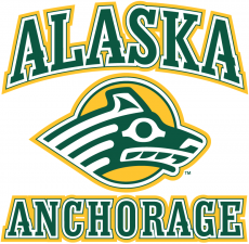 Alaska Anchorage Seawolves 2004-Pres Alternate Logo custom vinyl decal