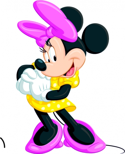 Minnie Mouse Logo 08 custom vinyl decal