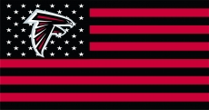 Atlanta Falcons Flag001 logo heat sticker