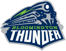 Bloomington Thunder 2014 15-Pres Primary Logo custom vinyl decal