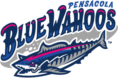 Pensacola Blue Wahoos 2012-Pres Primary Logo heat sticker