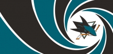 007 San Jose Sharks logo heat sticker
