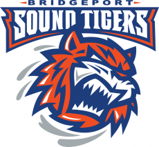Bridgeport Sound Tigers 2010-Pres Primary Logo custom vinyl decal