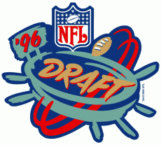 NFL Draft 1996 Logo heat sticker