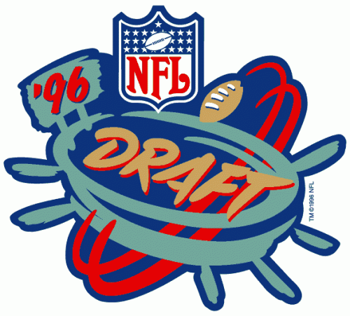NFL Draft 1996 Logo custom vinyl decal