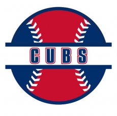 Baseball Chicago Cubs Logo heat sticker