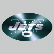 New York Jets Stainless steel logo heat sticker